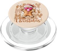 Gingerbread with Gum, Merry Christmas PopSockets PopGrip pour MagSafe