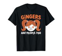 Gingers are People Too Kids Girls Funny Gingers Meme Redhead T-Shirt
