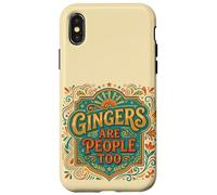 Gingers are People Vintage Aesthetic Coque pour iPhone X/XS