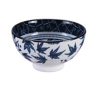 Gingko Flora Japonica Bol Bleu/Blanc 12 x 6,3 cm 300 ml