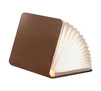 Gingko LED SMART BOOKLIGHT- LARGE BROWN LEATHER