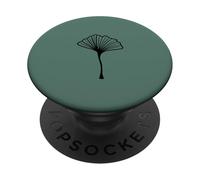 Gingko Tree Vert Sauge Chic Feuilles de Ginkgo PopSockets PopGrip Adhésif