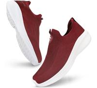 Giniros Basket Homme Chaussures Slip On Sneakers Sans Lacets de Course Baskets Fitness Running Basquettes Homme Chaussures Respirantes et Légères
