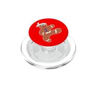 Ginjabread Man Funny Ninja Gingerbread PopSockets PopGrip pour MagSafe