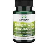 Ginkgo avec Vinpocetine Standardized - 60 caps