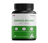 Ginkgo Biloba 1000 mg - 60 gélules - Format 1 mois - Complément végétal