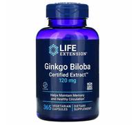 Life Extension Ginkgo Biloba Certified Extract™ 120 mg - 365 Capsules