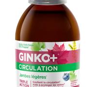Recordati Complément alimentaire Ginko+ Circulation Jambes légères 250 ml