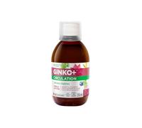 GINKO+ Circulation | Solution buvable | Soutient la circulation et le retour veineux | Mélilot Myrtille Vigne rouge Ginkgo | 100% actifs végétaux | 250 ml