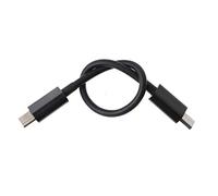 GinMimi Câble adaptateur USB 3.1 Type-C vers 2.0 Micro-B pour chargement et transfert de données Noir/blanc