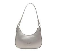 GinMimi Petit sac à bandoulière tendance pour femme - Esthétique - Sac à main pour femme - Sac à main pour femme - Avec nœud papillon - Sac à main de soirée, Argenté.