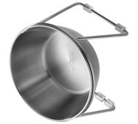 GinMimi Station d'alimentation surélevée robuste pour chien, gamelles réglables avec design résistant aux éclaboussures, base facile à nettoyer, gamelle antidérapante pour chats