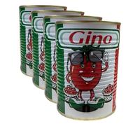 GINO - Double concentré de tomate - (1 X 400 G) (Lot de 4)