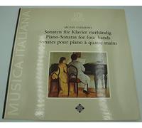 GINO GORINI/LORENZI sonates pr piano à quatre mains MUZIO CLEMENTI LP 1968 Telefunken