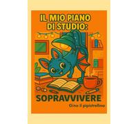 Gino il pipistrello - Quaderno a quadretti 5 mm: Divertente quaderno a quadretti da 5 mm con copertina illustrata, ideale per scuola, università e appunti a prova di stress