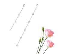 GinoMay Ensemble de chaîne de rallonges de collier en argent sterling de 2 pièces Pack 3" 5" - Argent massif 925 Chaîne fine Dianty Durable Réglable