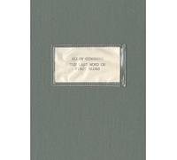 Allen Ginsberg The Last Word On First Blues (CD) Album