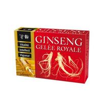 NUTRI EXPERT - Ginseng Gelée Royale - Favorise tonus physique et intellectuel - Soutient la résistance et la vigueur - Combat la fatigue - Actifs d'Origine Naturelle - Vegan - 20 Ampoules