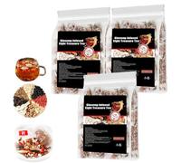 Ginseng Infused Eight Treasure Tea, Thé Aux Huit Trésors Infusé Au Ginseng, Red Date Wolfberry MulberryTea, Chinese Herbal Red GinsengTea (3)