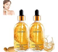 Ginseng Polypeptide Anti-Ageing Essence, Ginseng Gold Polypeptide Anti-Ageing Essence, Ginseng Essence Serum, Ginseng Serum for Tightening Sagging Skin Reduce Fine Lines (2pcs)