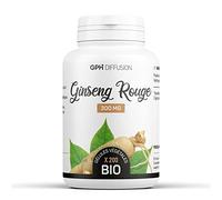 Ginseng Rouge Bio - 300 mg - 200 gélules végétales