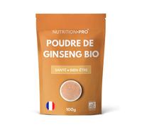 Ginseng Rouge Bio Poudre Supertonique Naturel Énergie, Stress & Vitalité