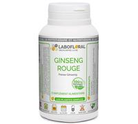 Ginseng Rouge Labofloral 500 gélules dosées à 360 mg - Complément alimentaire - Immunité, vitalité, tonifiant et énergisant - Fabriqué en France
