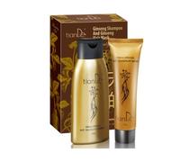 Ginseng Shampooing et Masque cheveux - Set de beauté, TianDe 20101, 220 g + 100 g, Réparation des cheveux intégrale
