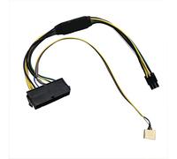 Gintai 24-Pin to 6-Pin Câble Adaptateur d'alimentation Power Supply Adapter Cable pour HP Elite 8100 8200 8300 800 G1 Z220 Z230 Z240 compaq 8300 6200 30CM