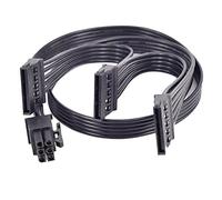 Gintai Bloc d'alimentation de rechange pour câble SATA SSD pour EVGA 1000 GQ 80+ Gold 1000 W PCI-E 6 broches 1 to 3