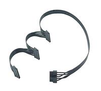 Gintai Bloc d'alimentation modulaire SATA câble de rechange pour Coolermaster V1200 V750 V650 5 broches vers 3