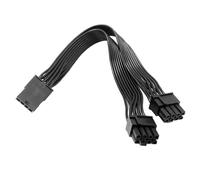 Gintai Câble d'alimentation GPU 8 PIN vers Double 8 PIN (6+2) pour Carte vidéo Graphique, câble d'alimentation GPU VGA Femelle vers Double câble d'alimentation PCI-E mâle en Y 18AWG