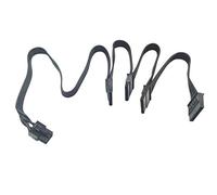 Gintai Câble d'alimentation modulaire pour Corsair RM850 RM1000 PCI-E 6 broches 1 mâle vers 4 SATA
