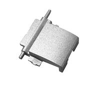 GINTAI Cache de porte RJ45 Ethernet LAN pour ordinateur portable Dell Latitude 5420 5421 5430 5431 RJ45 Argenté
