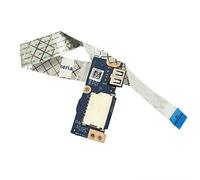 GinTai Carte USB/SD avec câble de remplacement pour Dell Inspiron 5570 NBX00028E00 VM6W3 0VM6W3/Dell Latitude 3490 3590 IO Circuit Board CHA01 JXKP3 0JXK