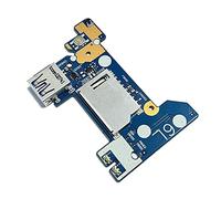 Gintai Carte USB SD pour HP Pavilion 14 cm 14-CK 240 G7 246 G7 250 G7 TPN-I131 6050A2983901 L23186-001 (sans câble flexible)