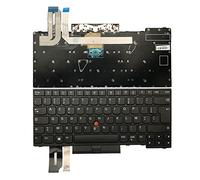 Gintai Clavier Français Azerty pour Lenovo Thinkpad L380, L380 Yoga, L390, L390 Yoga, E480, L480, T480S, E485, E490, L490, T490, E495, T495 01YP491, 01YP251, 01YP331, 01YP411Keyboard NoBacklit Laptop