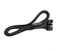 Gintai Flex Câble d'alimentation de rechange pour EVGA 750 P2 G2 G3, pour EVGA Supernova 550-1300 G2 G3 G5 18AWG 8 broches vers 8 broches (6+2) PCIE VGA