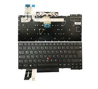 Gintai Italiano Tastiera rétroéclairé pour Lenovo Thinkpad L380 L390 E480 L480 T480S E485 E490 L490 T490 E495 T495 01YP257 01YP337 01YP417 01YP497 01YP537 SN20P33367 V170820DK1 Keyboard NO Backlit