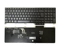 Gintai Keyboard Clavier UK Layout pour Dell Alien-Ware 17 R5, Area 51M R1 07MW0R 7MW0R PK132F11A15 V183025AK1 NSK-EYABC per Key RGB Color Keyboard Backlit Laptop