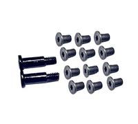 Gintai Kit Vis 12pcs pour Dell XPS 7590 9570,Precision 5530 5540 châssis Ordinateur Portable Housse de Base Fixation pour Fond d'ordinateur vis de Remplacement pour PC Portable Screws