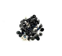 Gintai Kit Vis pour Ordinateur pour Dell Latitude 7320 P133G,Latitude 7320 2in1 P134G Composants et pièces de Remplacement Vis(Les vis Anti-Chute du Fond et de la Batterie ne sont Pas incluses. Screws