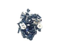 Gintai Kit Vis pour Ordinateur pour Lenovo ideapad Yoga 520-14IKB 80X8 81C8 ideapad 2in1-14 81CW Flex 5-1470 80XA 81C9 5S10N67498 Composants et pièces de Remplacement Vis Screws