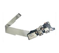 Gintai Lecteur de carte SD USB Power Button Carte + Câble FLMS0 NBX0002MB00 pour Lenovo IdeaPad 5-14IIL05 81YH Ducati 5 82ES 5C50Y88629 LS-J551