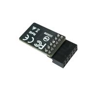 Gintai Module TPM 2.0 SPI V2 pour Gigabyte B760M Gaming WIFI6E DDR4 GEN5 | B550M X AORUS ELITE WIFI7 12pin Carte mère GC-TPM2.0 Infineon SLB9672