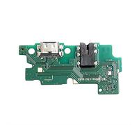 GinTai - Pièce de rechange Connecteur USB de type C Connecteur de charge + Appels microphone de la carte DC + caches de prise entrants Remplacement compatible pour Samsung Galaxy A20 2019 SM-A205