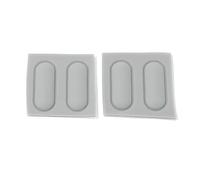 Gintai Pieds en Caoutchouc PC Portable pour Dell Latitude 5480 5490 5400 5580 5590 5495 Patins antidérapants pour Bottom Case Rubber Feet Laptop Base Cushion Pads pour Coque inférieure(4pcs) (gris)