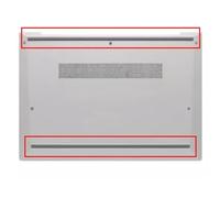 Gintai Pieds en Caoutchouc PC Portable pour HP EliteBook 830 835 G7 G8P atins antidérapants pour Bottom Case Rubber Feet Laptop Base Cushion Pads pour Coque inférieure(2pcs) (argent)