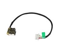 Gintai Remplacement du faisceau de câbles du connecteur d'alimentation CC pour HP 15-AB 15-BS Series CBL00666-0170 796086-001.