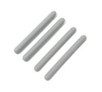 Gintai Rubber Foot Strips Pied en Caoutchouc Remplacement pour Dell 15 DC15250 DC15255/ Pro 15 Essential PV15250 PV15255（Gris, 2 épais + 2 fins）